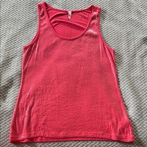 Sequined Tank Top
